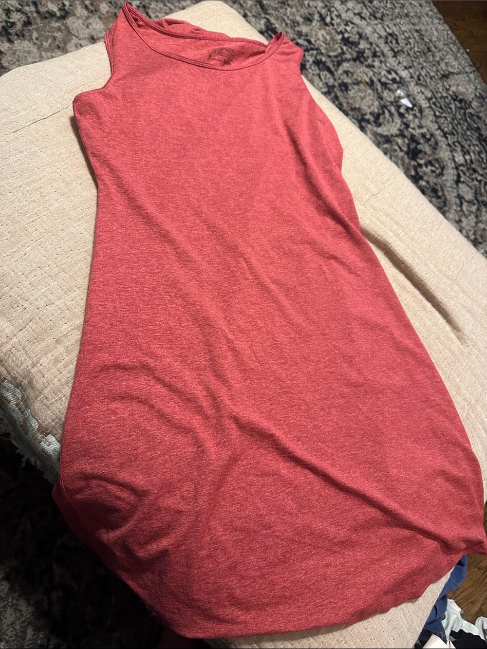 Patagonia seabrook Sleeveless Coral Tank Top dress  - Women's Casual Dress med